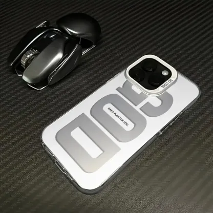 GOD Pattern Fashion TPU Laser Craft Phone Case for iPhone 17 16 15 14 13 12 11 Samsung Galaxy S25 S24 S23 S22 Anti-Drop Protection