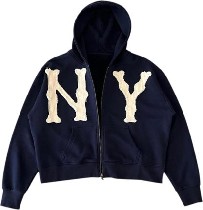 Unisex Letter Embroidery Trendy Hoodies