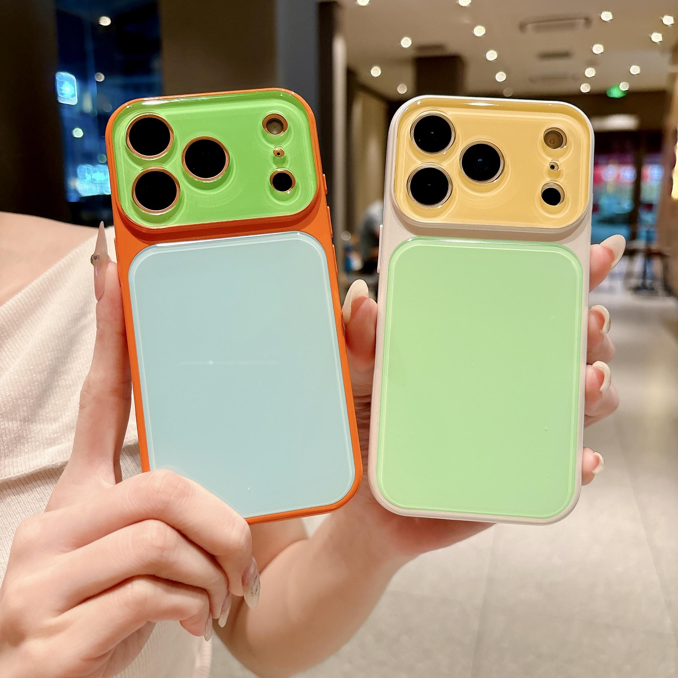 # summervibedopamine Contrast Color Suitable for iPhone 17 16 15 14 13 Pro Max Phone Case Contrast Color Full Lens Protection Compatible with iPhone 17 Pro Max Case  No paint peeling off, anti-fall and wear-resistant #SummerWins  #DealsForYouDays