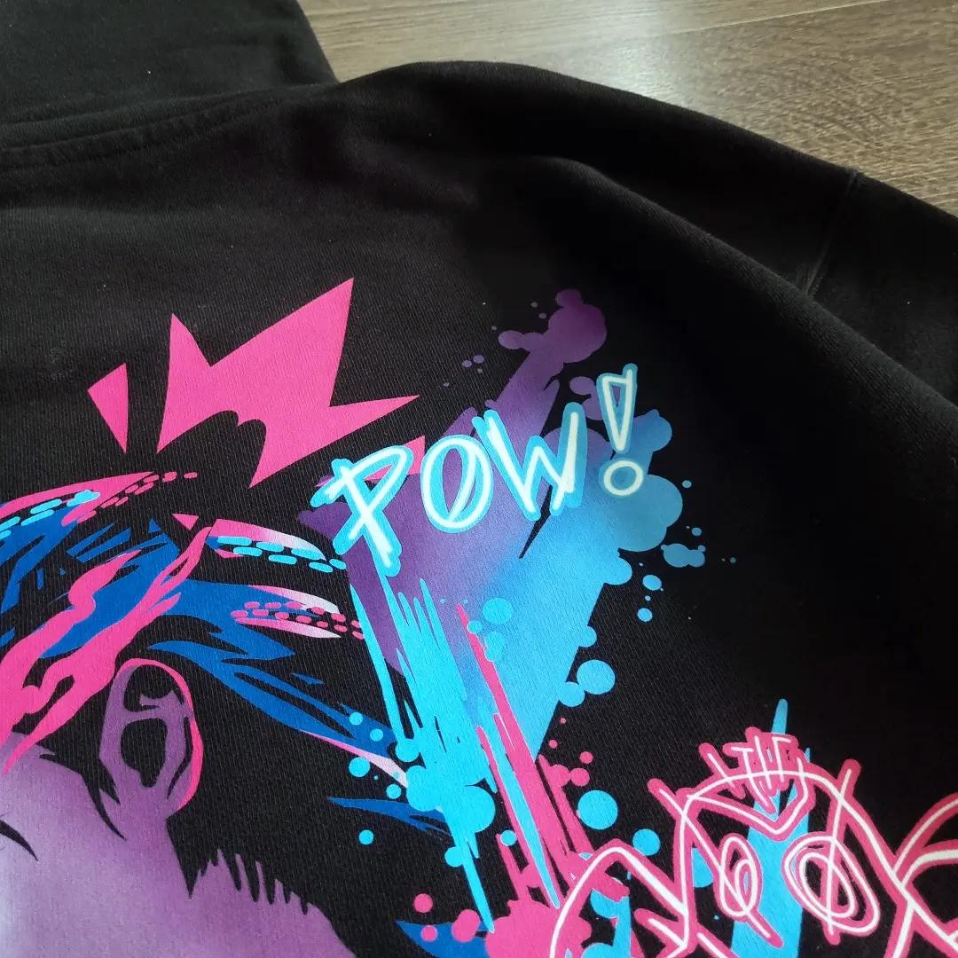 "Wildcard" Jinx Oversized Hoodie