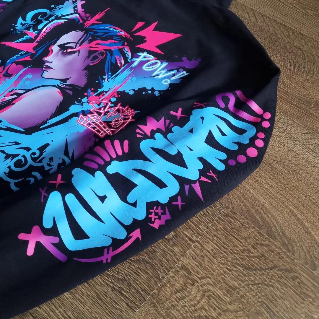 "Wildcard" Jinx Oversized Hoodie