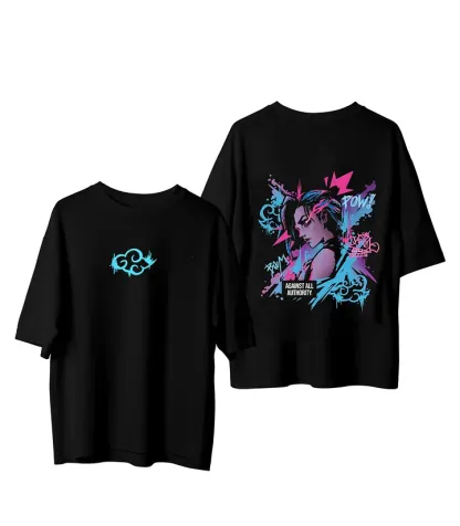 "Wildcard" Jinx Oversized Hoodie