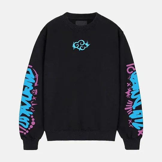 "Wildcard" Jinx Oversized Hoodie