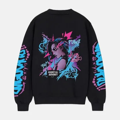 "Wildcard" Jinx Oversized Hoodie