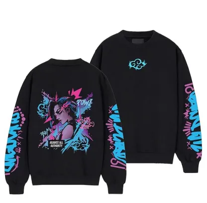 "Wildcard" Jinx Oversized Hoodie