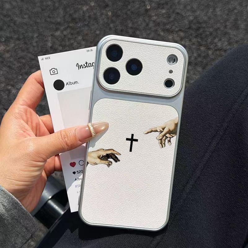 God's Plan Bible Phone Case Lmitation Sheepskin Phone Case Upgrade Style The Sheepskin Like Texture Brings A Luxurious And Soft Touch, And The Durable Material Can Protect Your Phone From Bumps And Falls. Suitable For iPhone 17 16 15 14 13 12 11