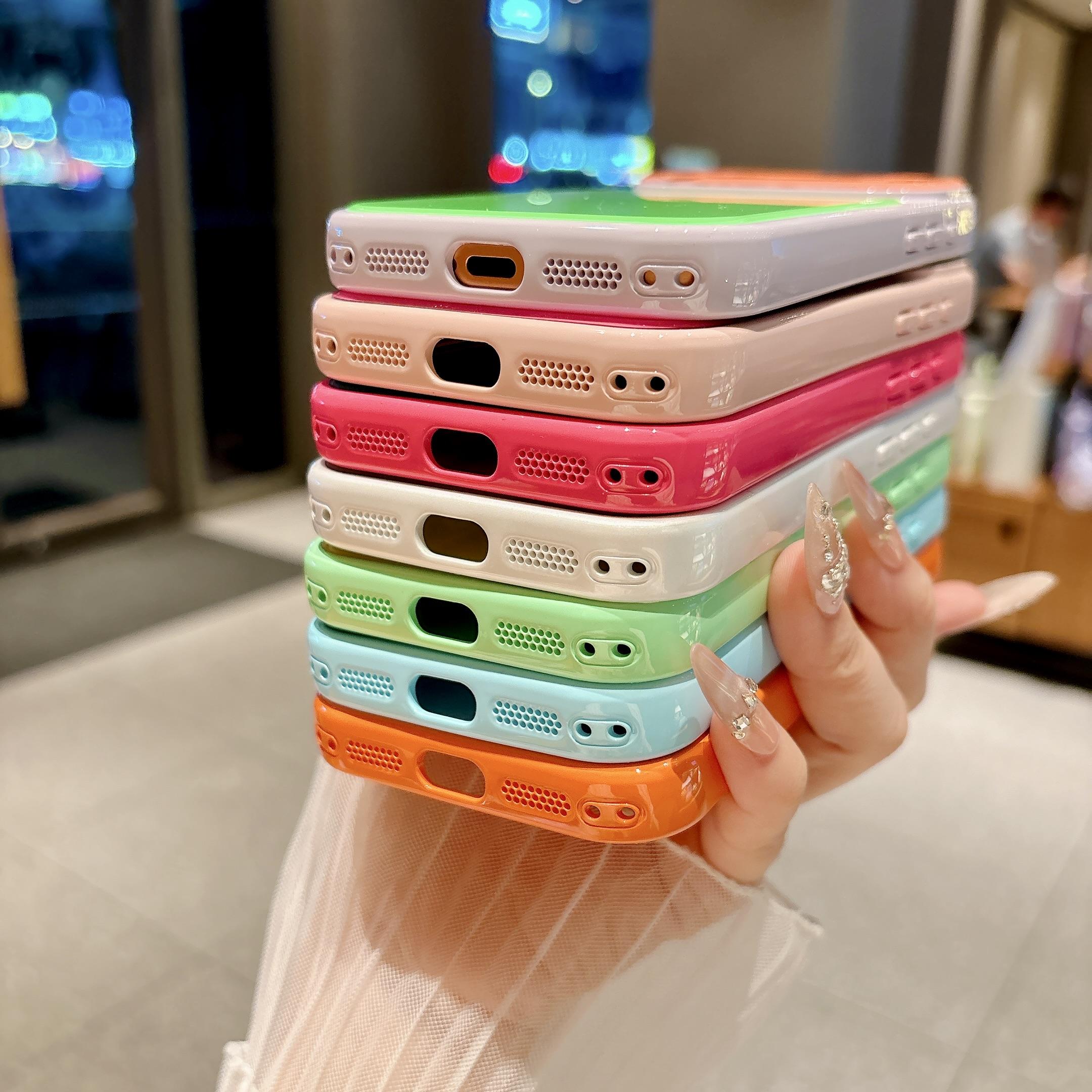 # summervibedopamine Contrast Color Suitable for iPhone 17 16 15 14 13 Pro Max Phone Case Contrast Color Full Lens Protection Compatible with iPhone 17 Pro Max Case  No paint peeling off, anti-fall and wear-resistant #SummerWins  #DealsForYouDays