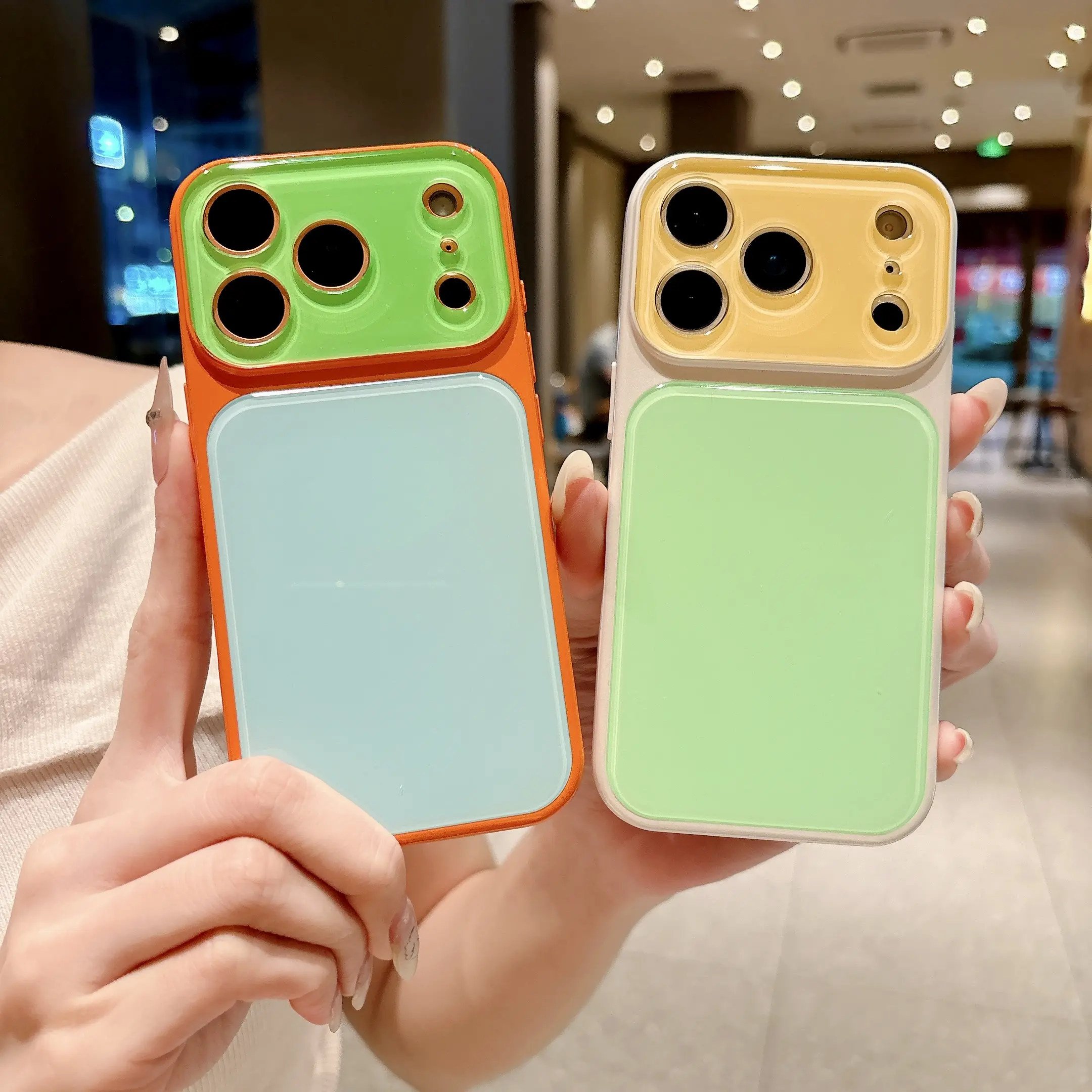 Summer Dopamine Contrast Color Phone Case Contrast Color iPhone Case