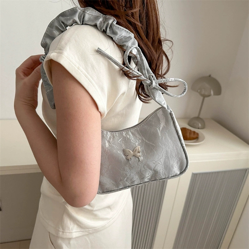 Ladies' French Style Niche Design New Stylish and Personalized One Shoulder Underarm Bag
