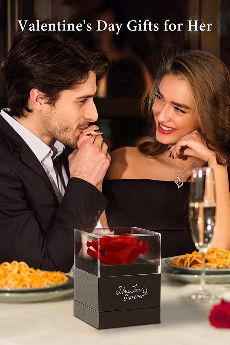 Women's Heart-shaped Projection Copper Inlaid Zirconium Clavicle Chain