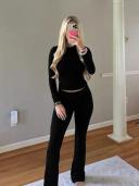 Long sleeves Black