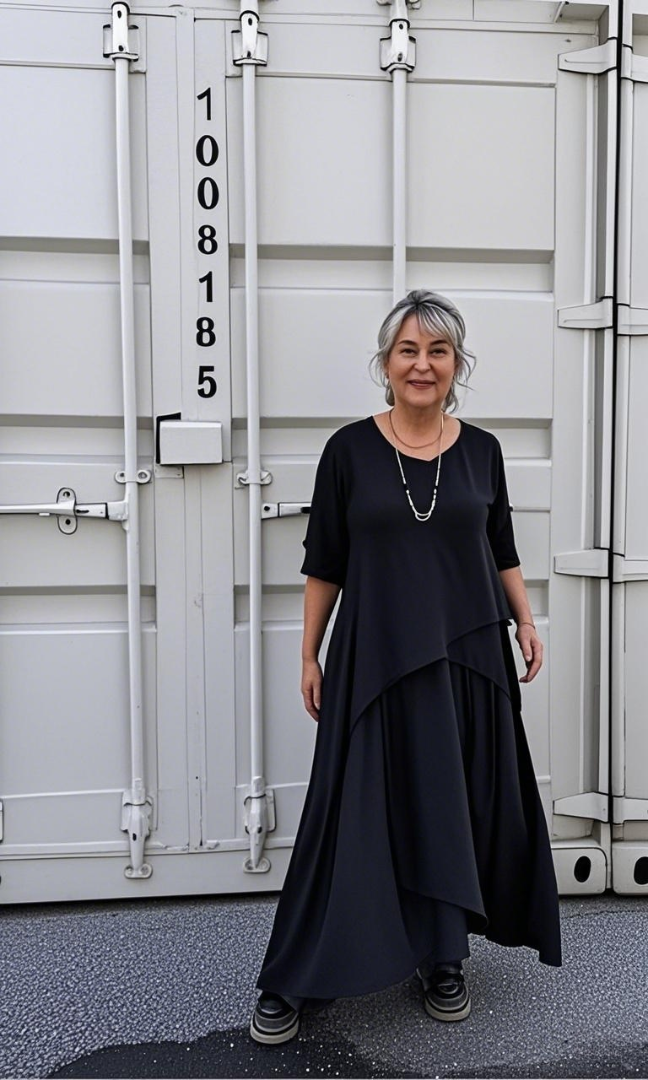 Cotton And Linen Casual Irregular Skirt