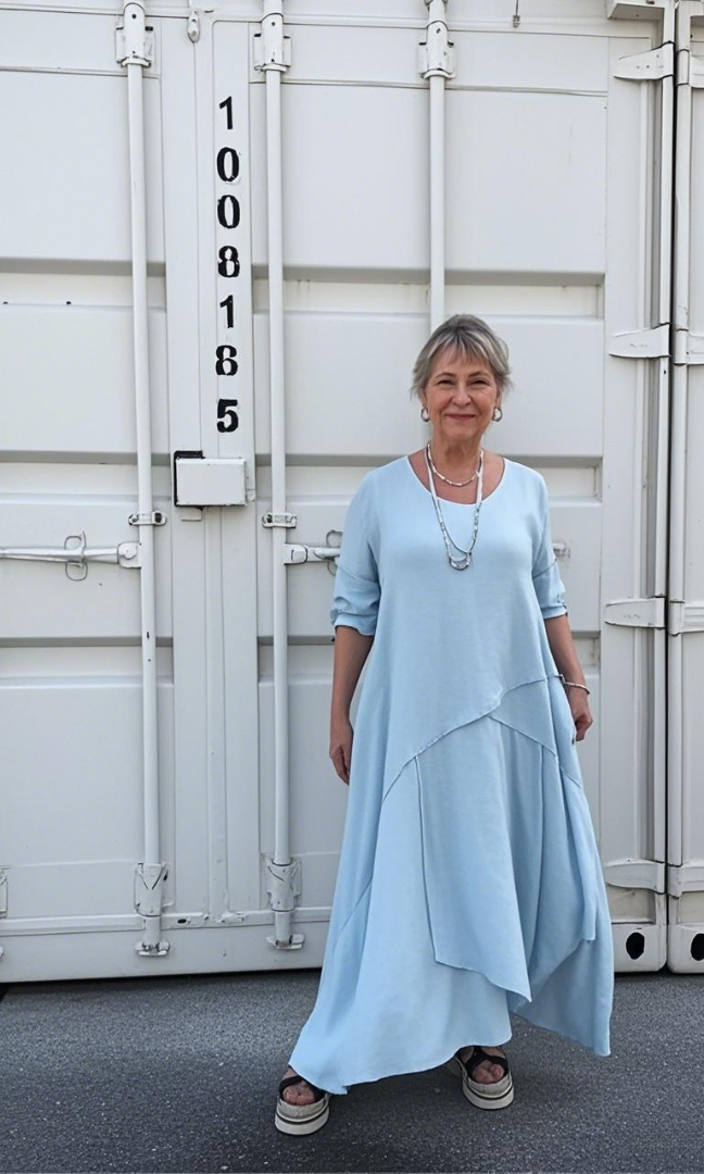 Cotton And Linen Casual Irregular Skirt