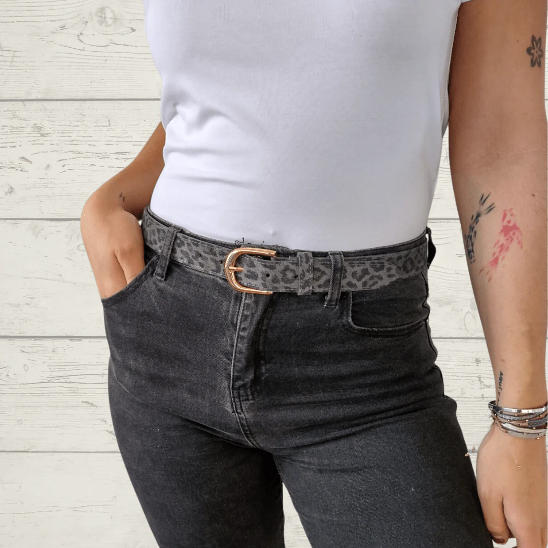 🔥2025 Animal print leopard belt