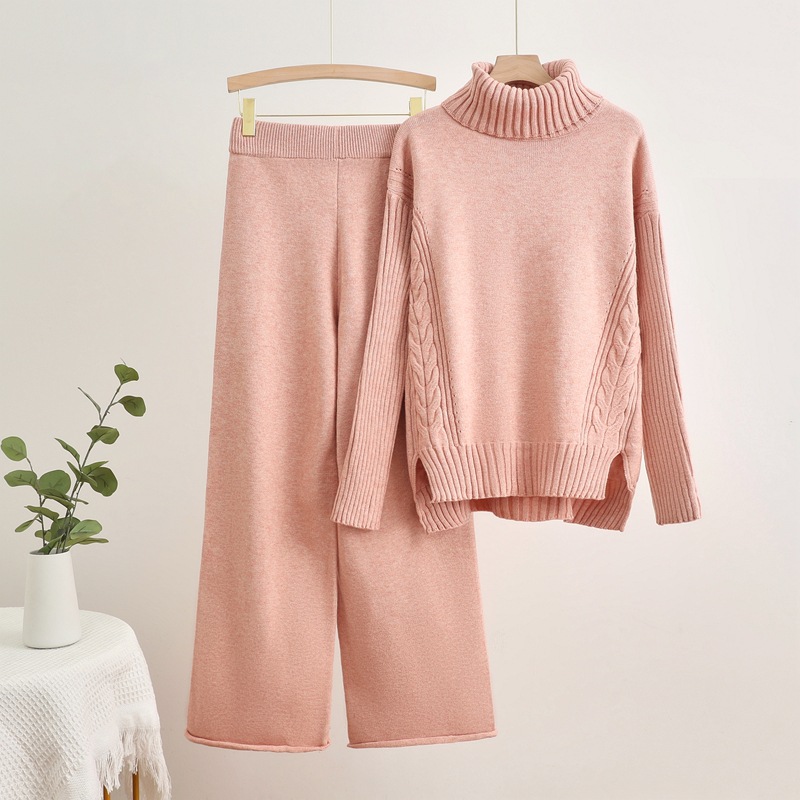 2025 Hot Sale Soft Cashmere Casual Sweater Suit