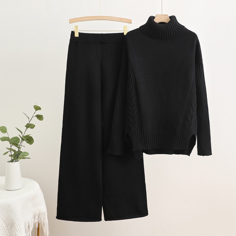 2025 Hot Sale Soft Cashmere Casual Sweater Suit