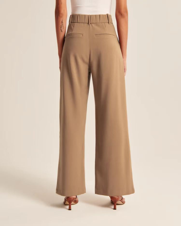Wide Leg Tailored Pants (Buy 2 Free Shipping)