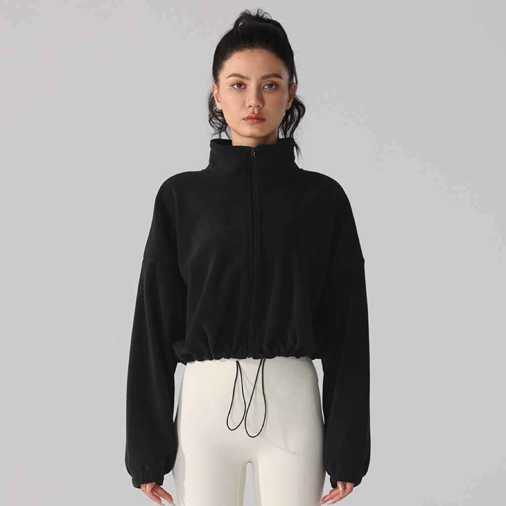 2024 Explosive fleece and thickened windproof lamb coat