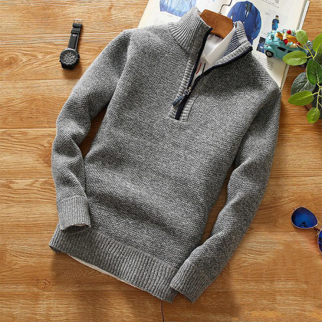 🎄Christmas Clearance 2024 Fall Gentlemen's Cashmere Business Sweater Jacket