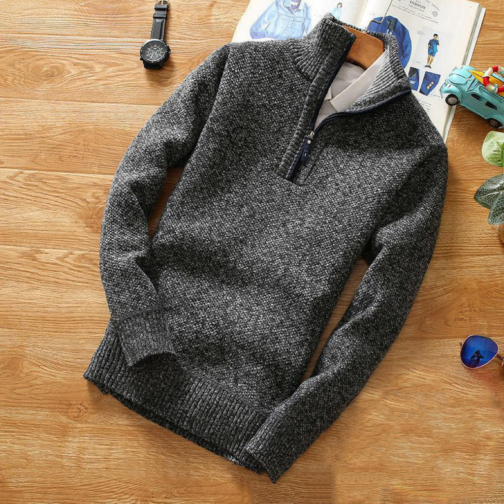 🎄Christmas Clearance 2024 Fall Gentlemen's Cashmere Business Sweater Jacket