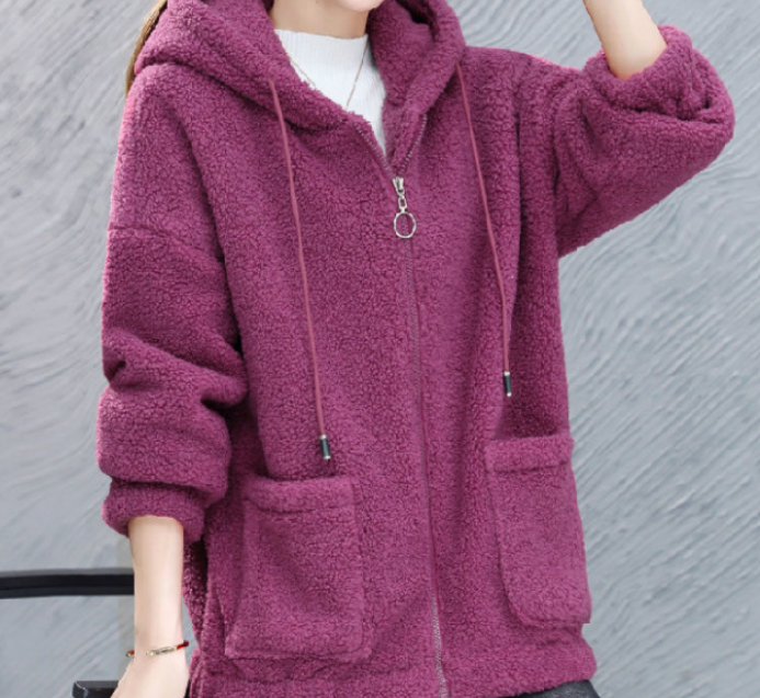 🎄Christmas Clearance  New Fall/Winter Lamb Fleece Plus-Size Coat