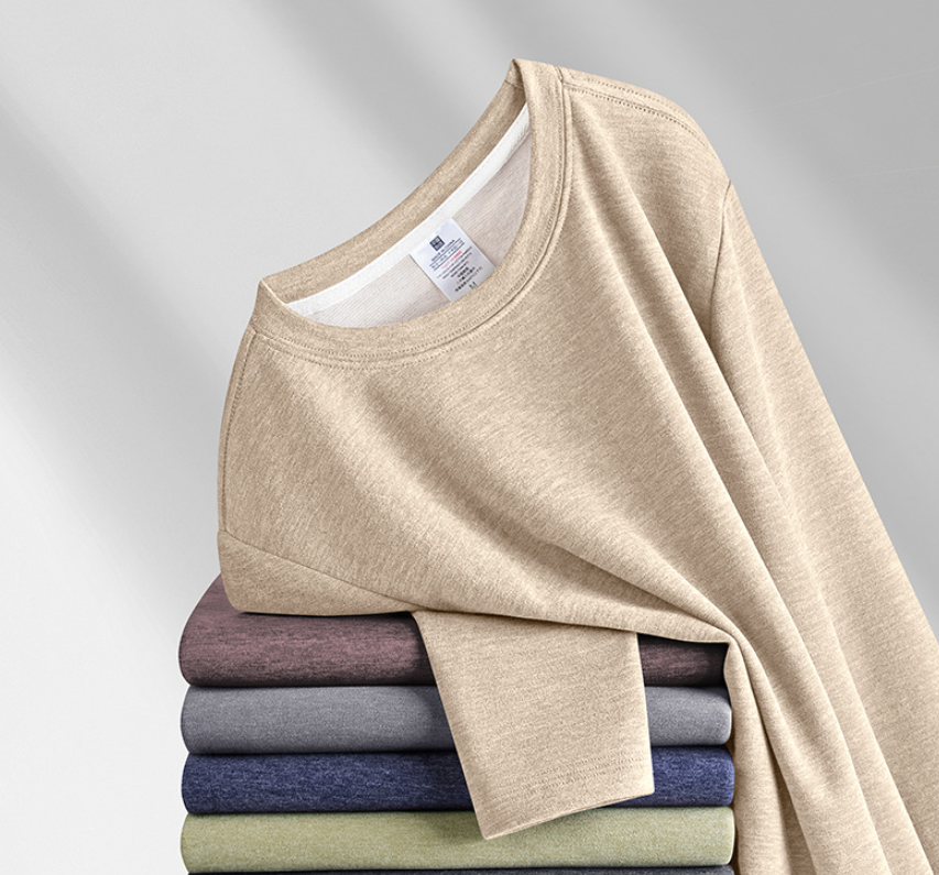 2025 Wool Mulberry Silk Velvet Double-Sided Velvet Long Sleeve