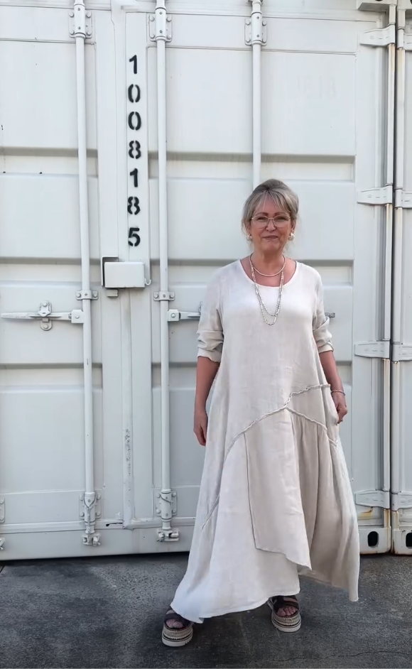 Cotton And Linen Casual Irregular Skirt