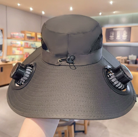 Summer Outdoor UV Protection Fan Hat