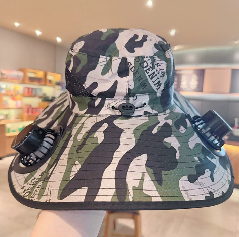 Summer Outdoor UV Protection Fan Hat