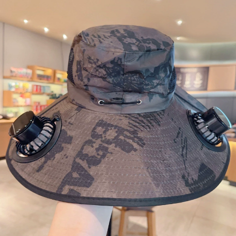 Summer Outdoor UV Protection Fan Hat