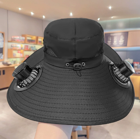 Summer Outdoor UV Protection Fan Hat