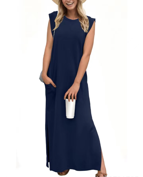 Women‘s Casual Loose Long Dress