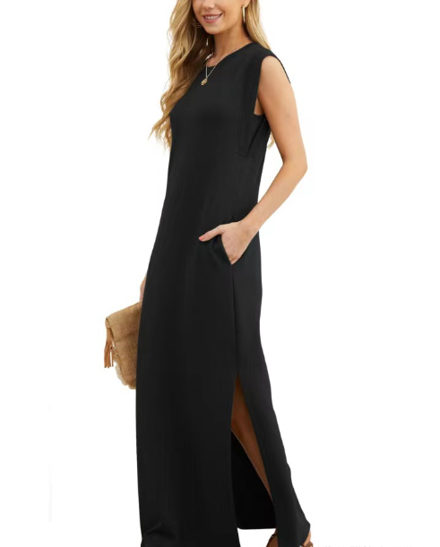 Women‘s Casual Loose Long Dress