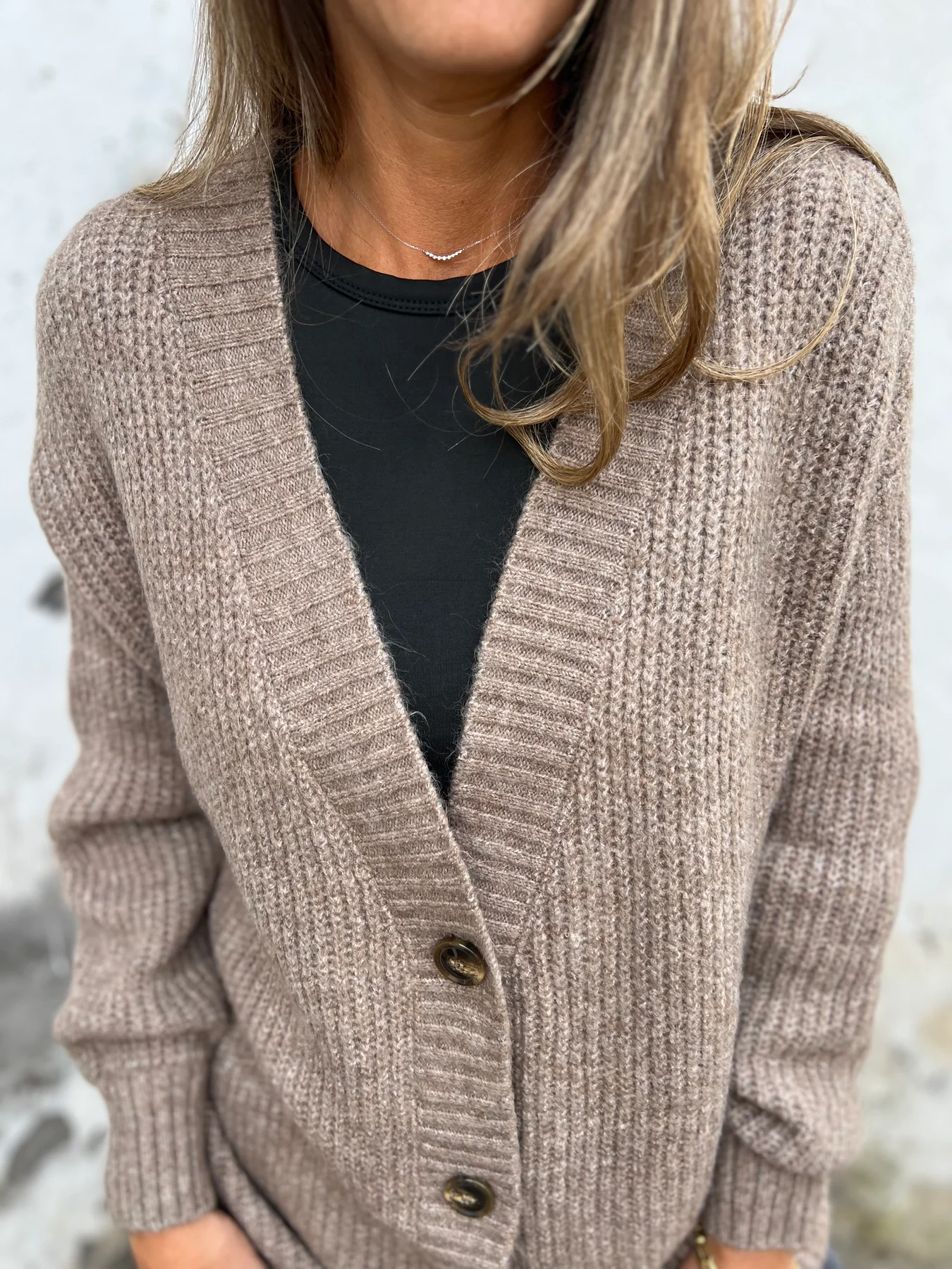 2024 New Women's Long Sleeve Casual Sweater Cardigan