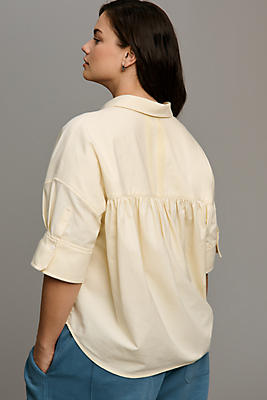 The Mabel Boxy Oxford Shirt by Maeve #6