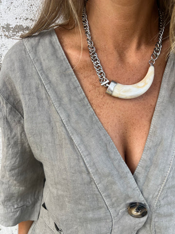 Classic 100% Linen Terracotta Jacket