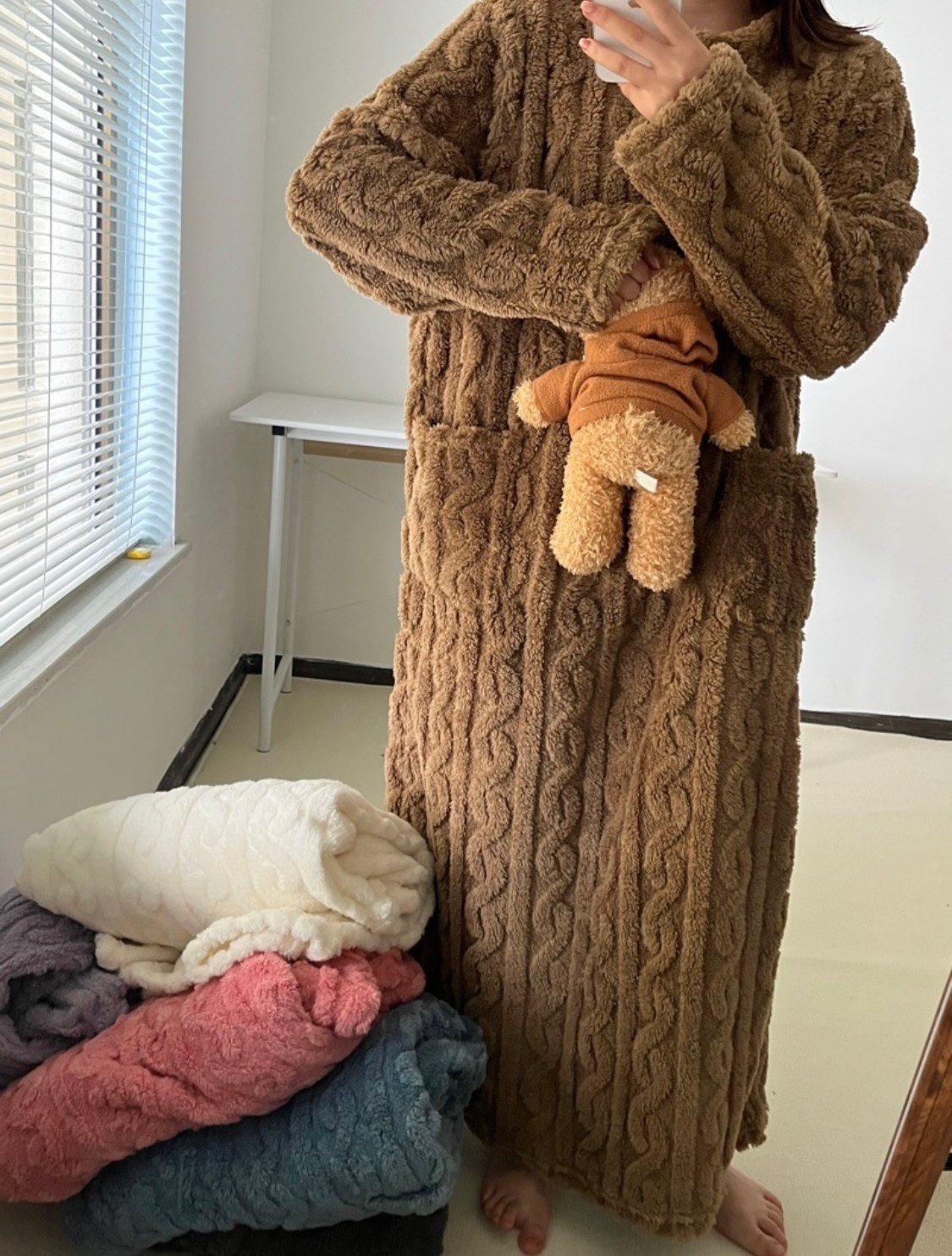 🔥LAST DAY 49% OFF -Winter Coral Velvet Home Clothes