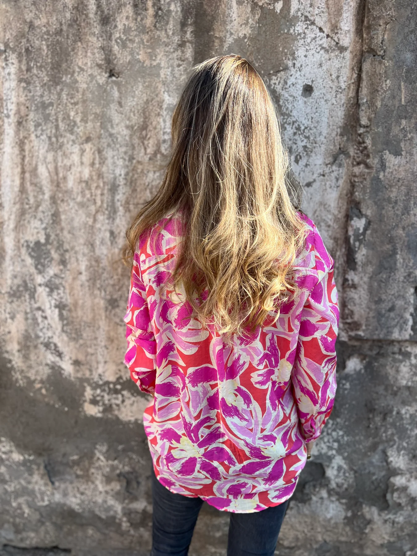 Women's Casual Button Chiffon Shirt