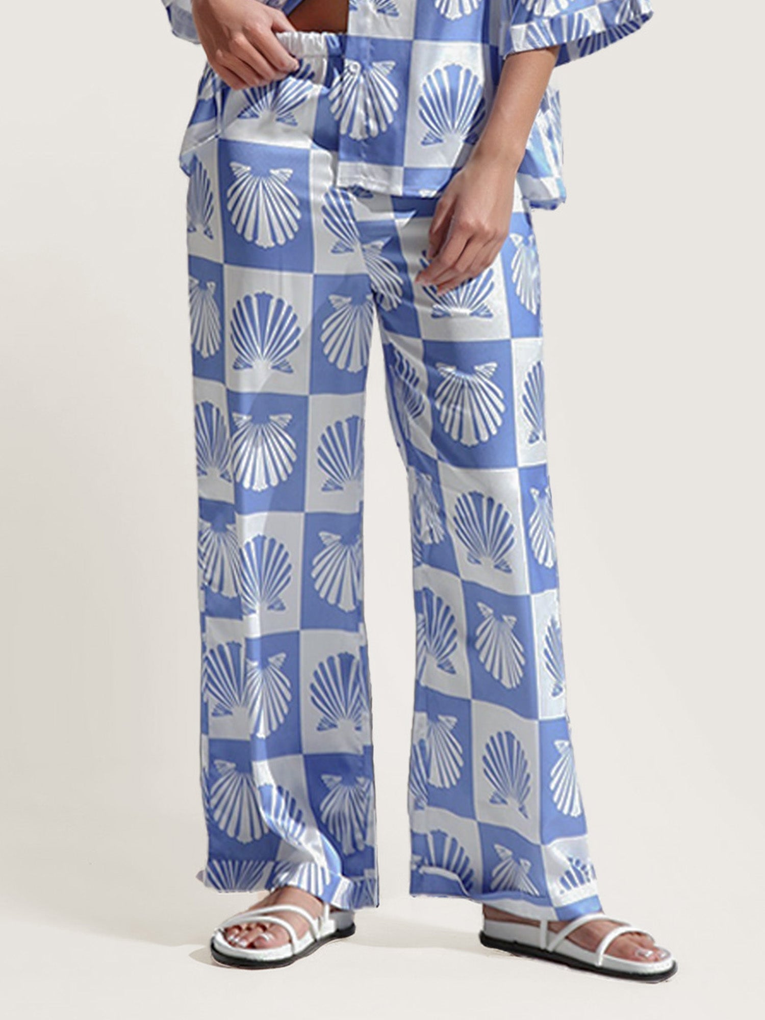 Seashell Dreams Wide-Leg Pants