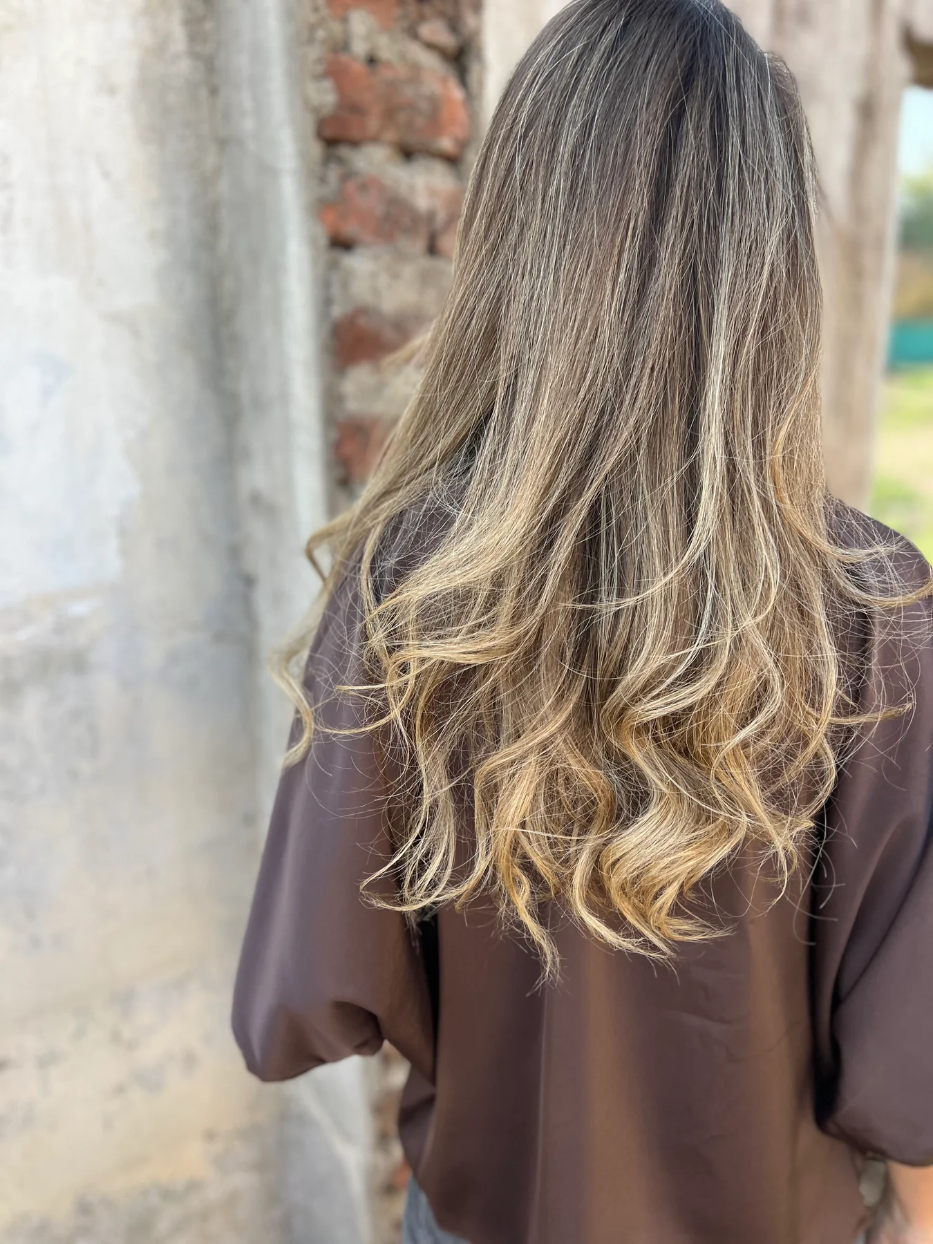 Silk 3/4 Half Lantern Sleeve Vest