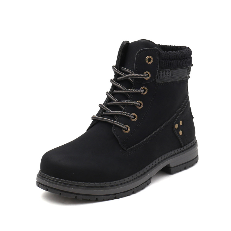2024 New flat flat plus size non-slip Doc Martens boots