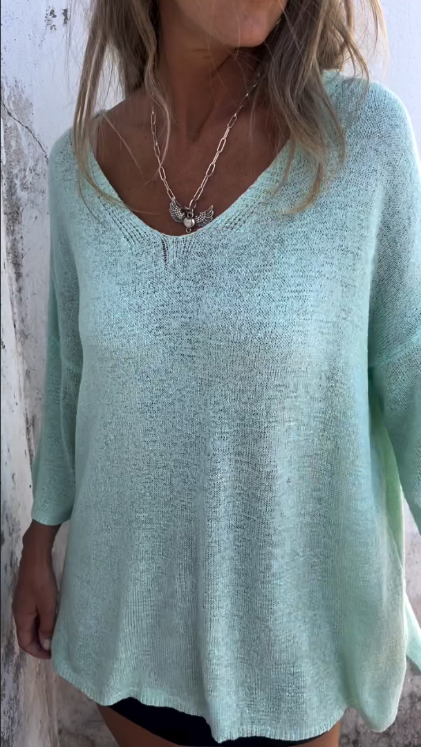 Women's Cotton casual sweater top