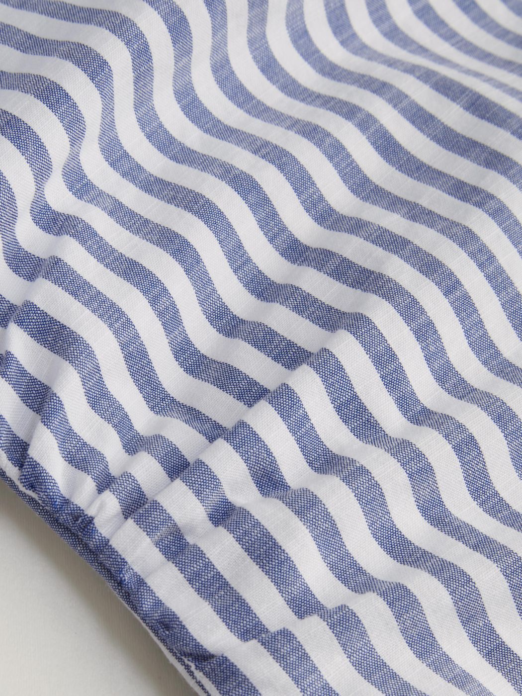 Cotton-blend Boat Neck Stripe Bowknot Backless Mini Dress