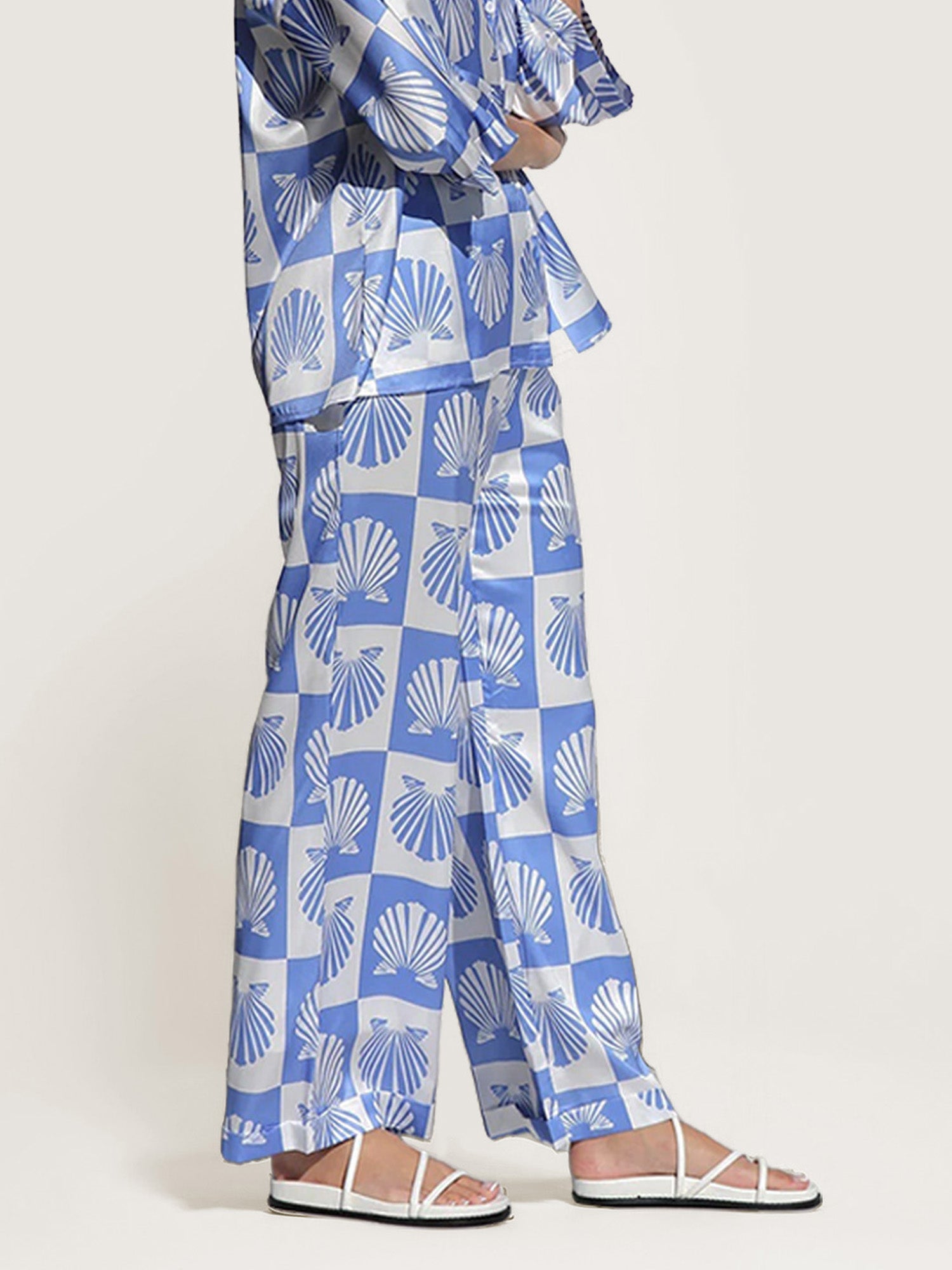 Seashell Dreams Wide-Leg Pants