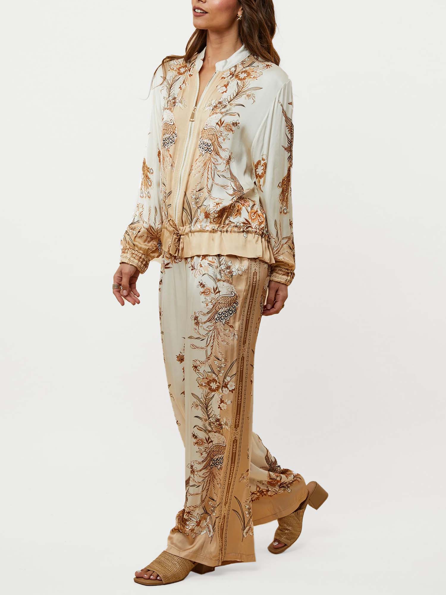 Baroque Garden Zip Shirt