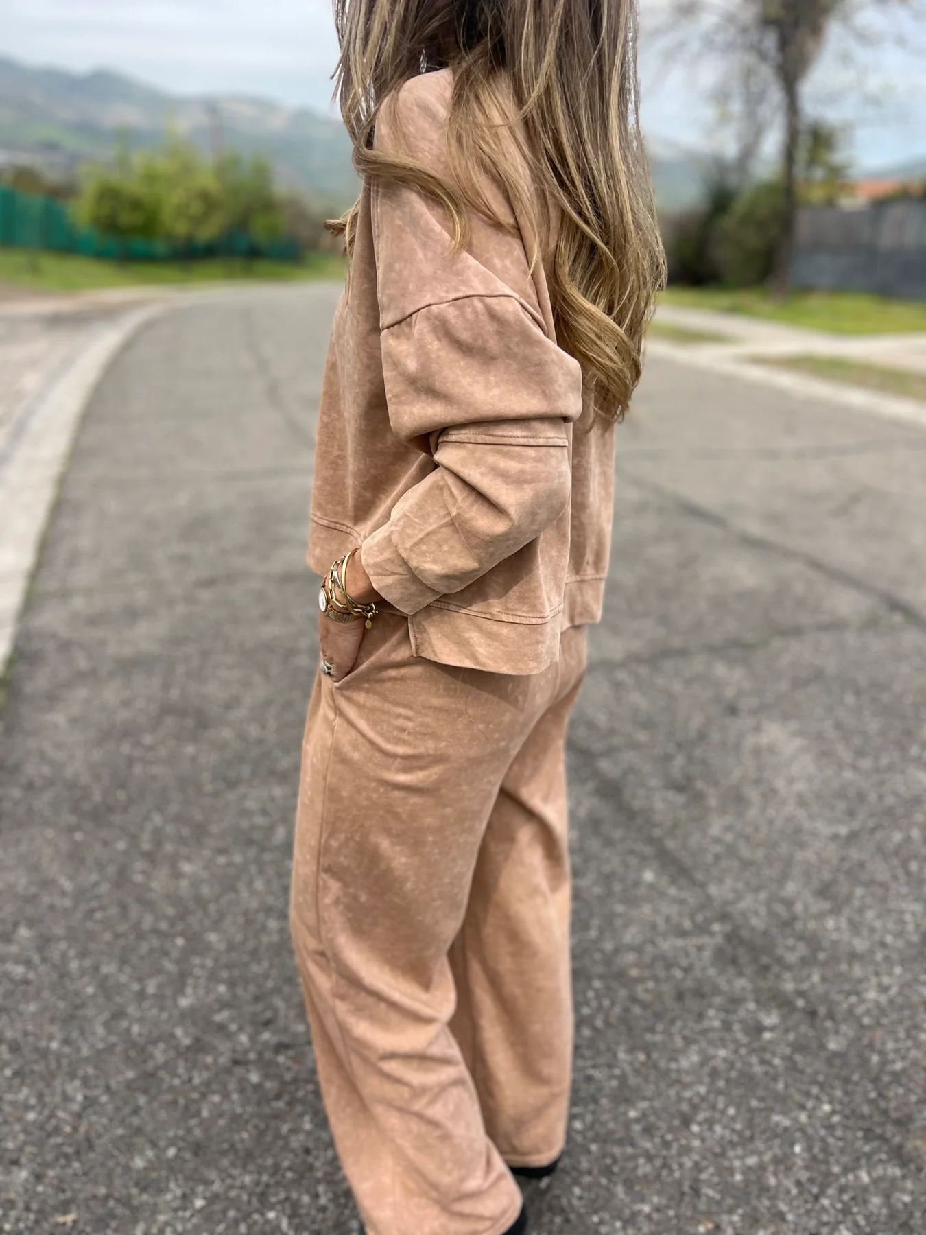 Stretch cotton jumpsuit