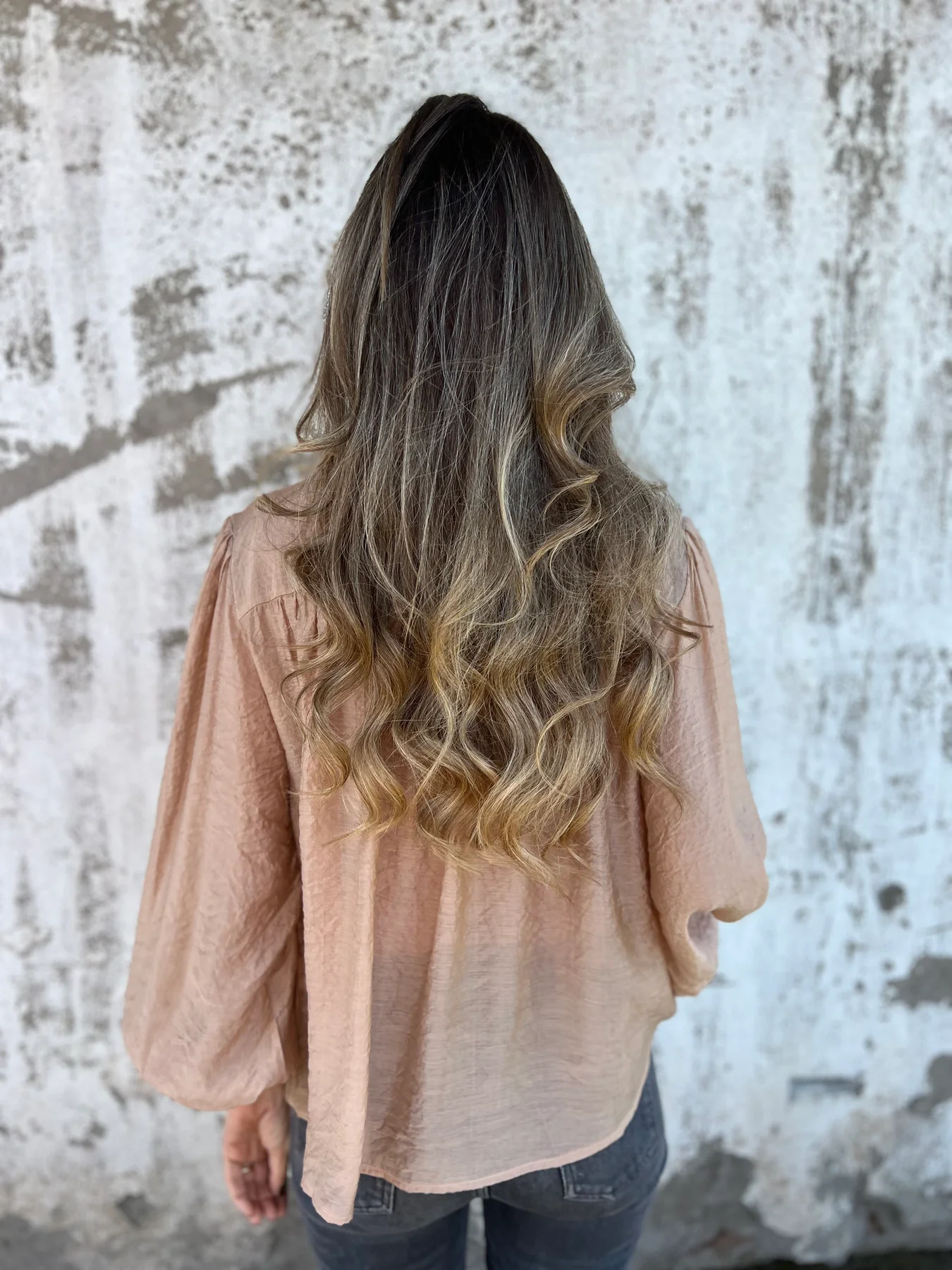 Casual Ice Silk Button Top