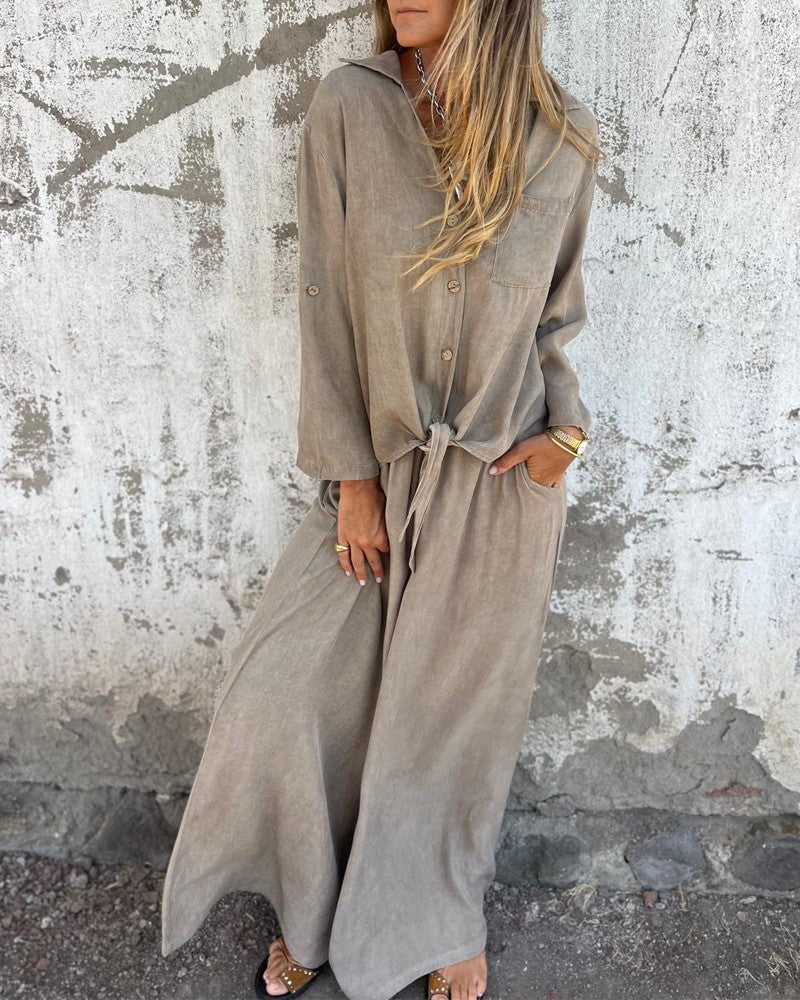 2025 Women's Casual Two Piece Set