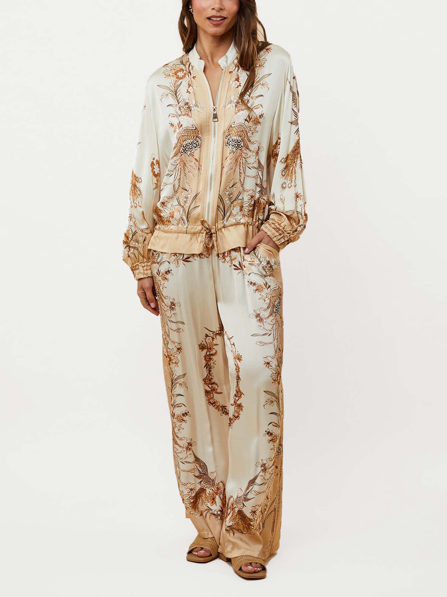 Baroque Garden Relaxed Pants