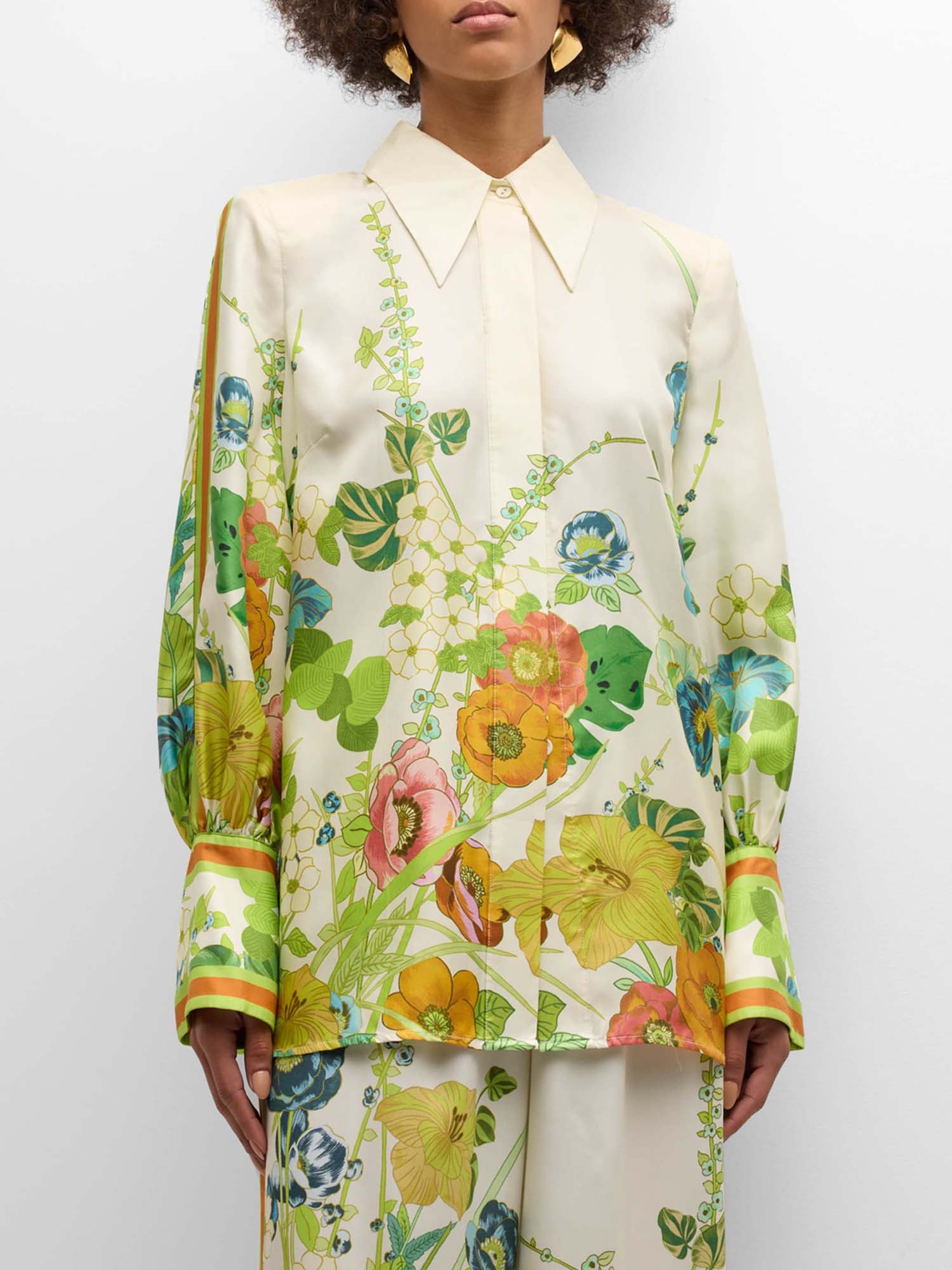Eden Bloom Button-Up Shirt